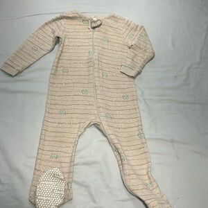 Gerber - footed sleeper with avocado design. 12 months